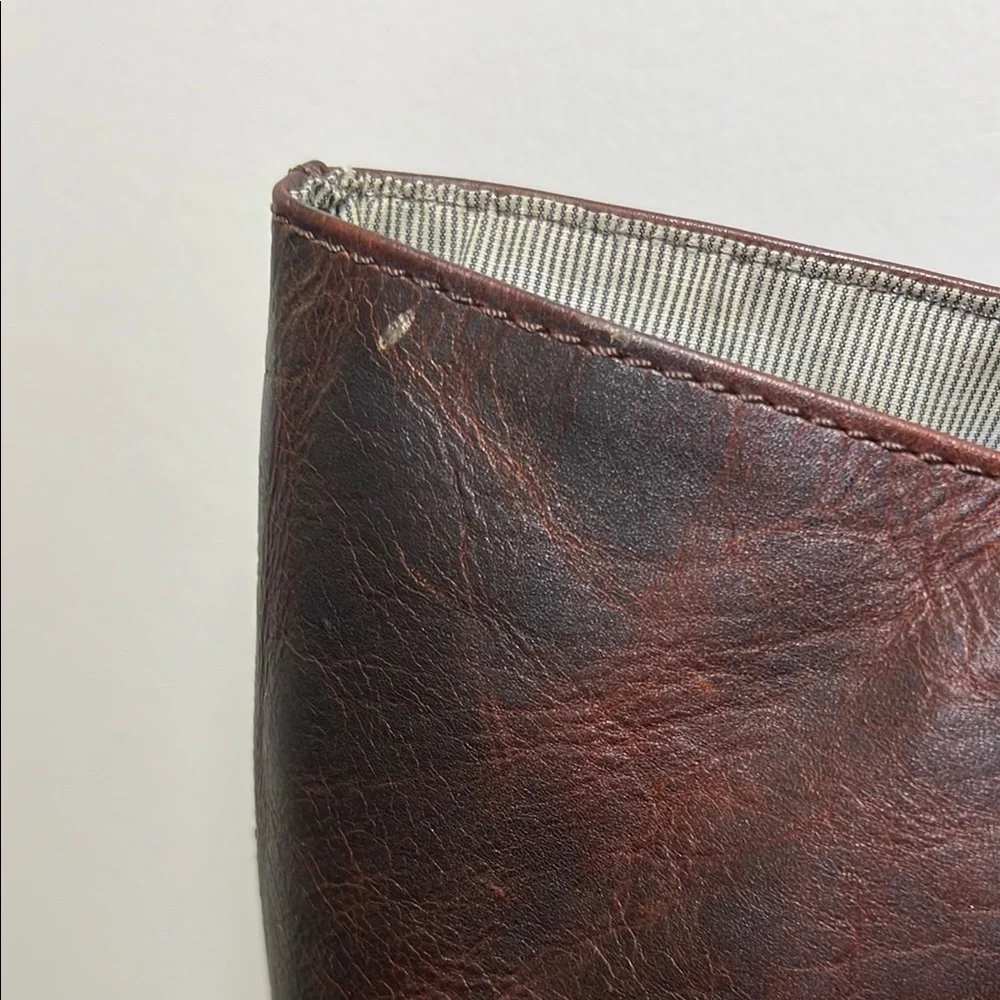 Entirely India Handmade Jessica Casual Brown Leather Tote - Picture 4 of 8